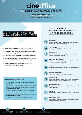 Ciné Office La brochure